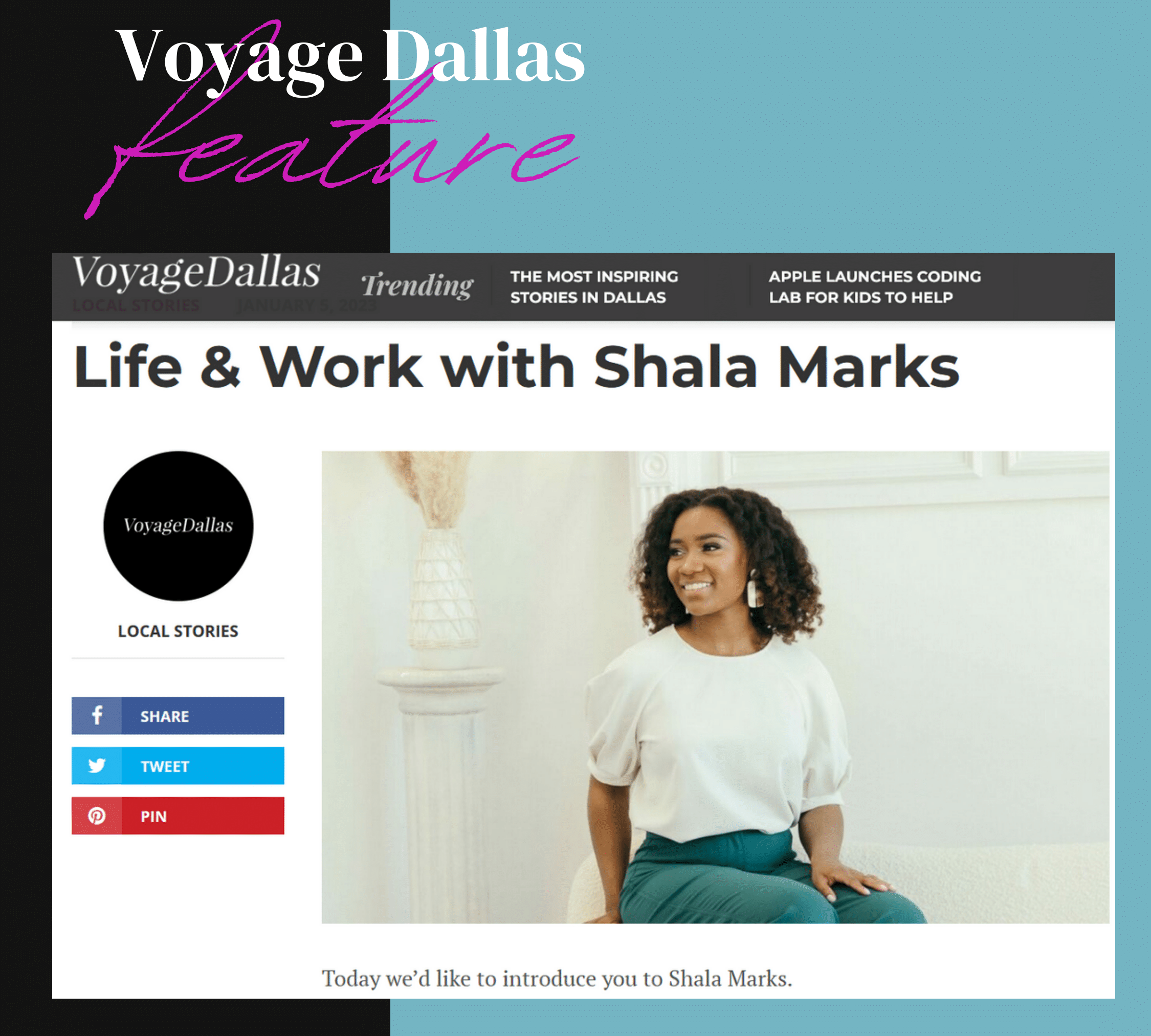 Voyage Dallas Interviews Peculiar On Purpose Founder